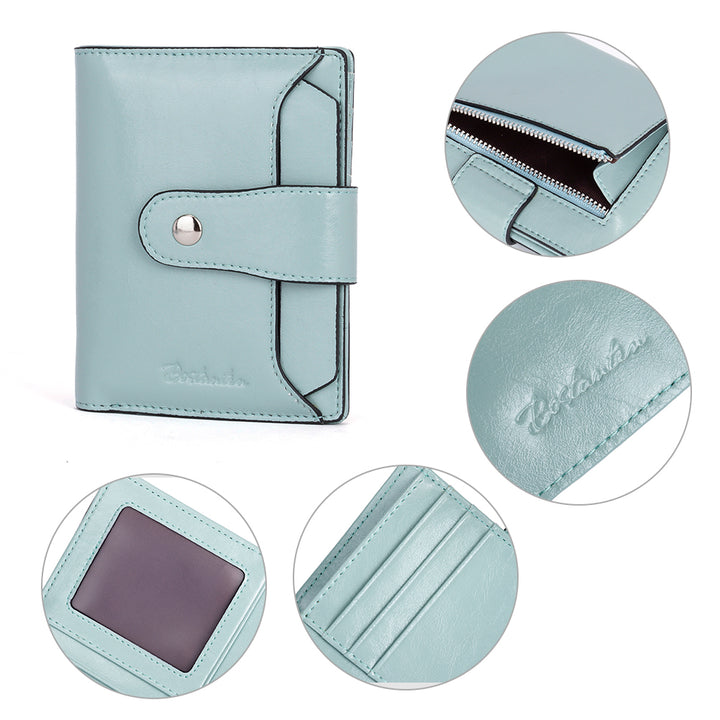 Lnna Hand Tooled Leather Wallet - Genuine Leather