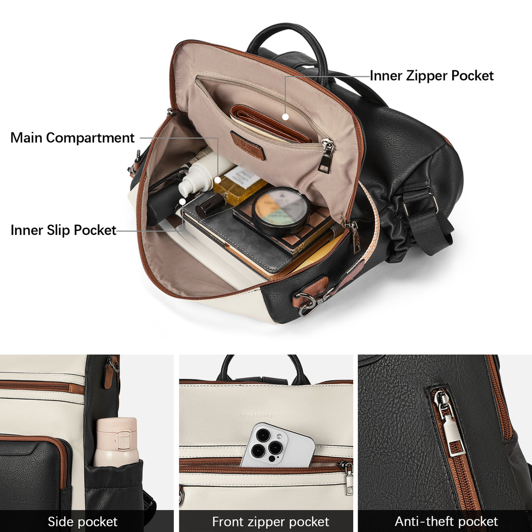 Nombongo Large Convertible Backpack Travel Bag - Two Sizes