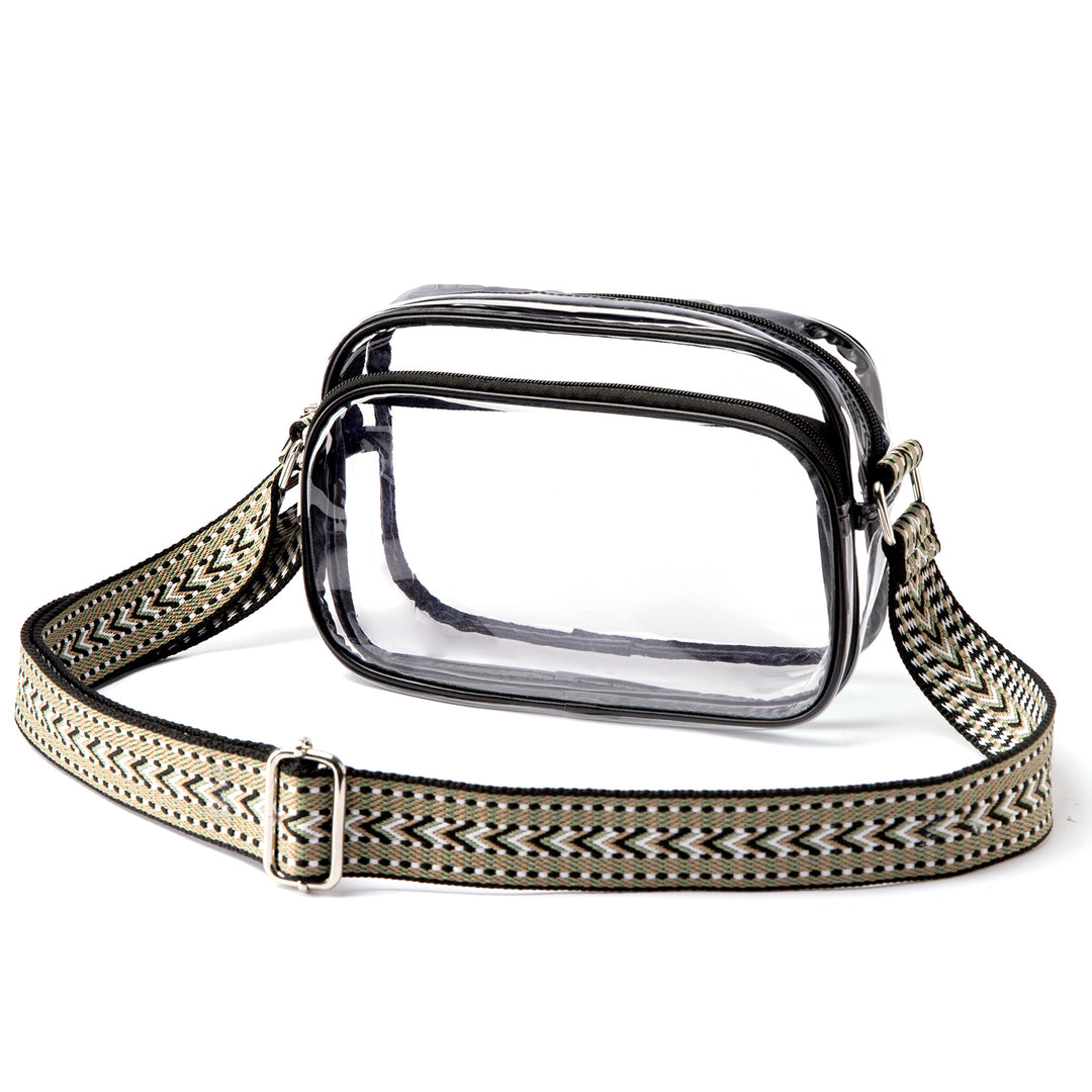 Nola Clear Stadium-Approved Crossbody Bags for Women