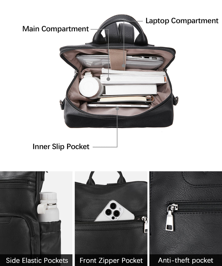Nombongo Large Convertible Backpack Travel Bag - Two Sizes