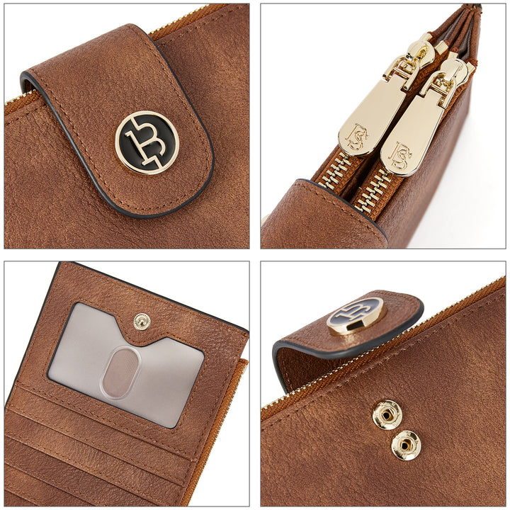 Lomy Leather Slim Wallet — Bifold Purse