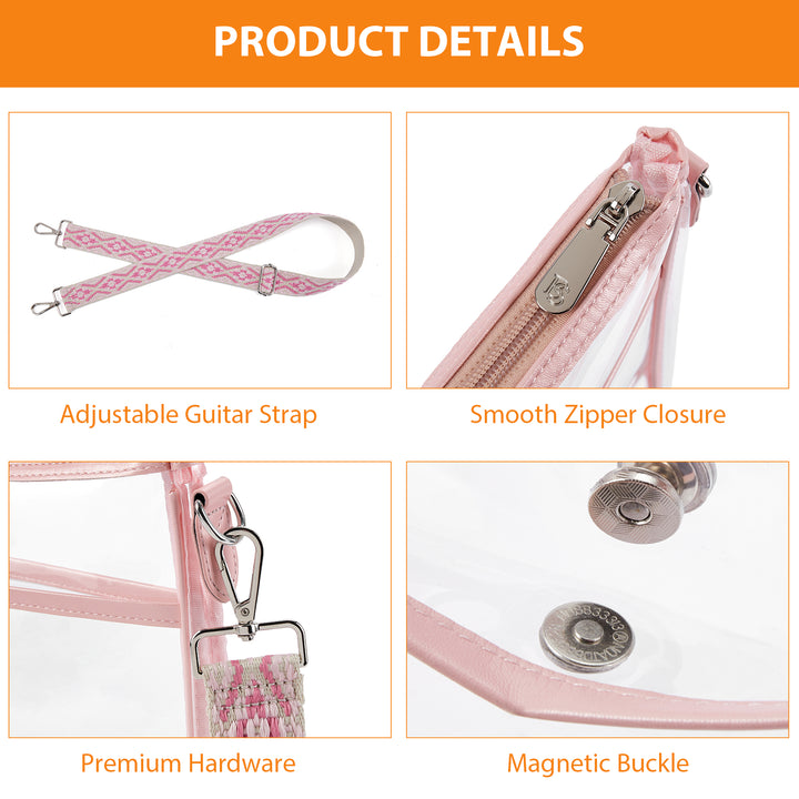 Nola Stadium Approved Clear Concert Bags for Women