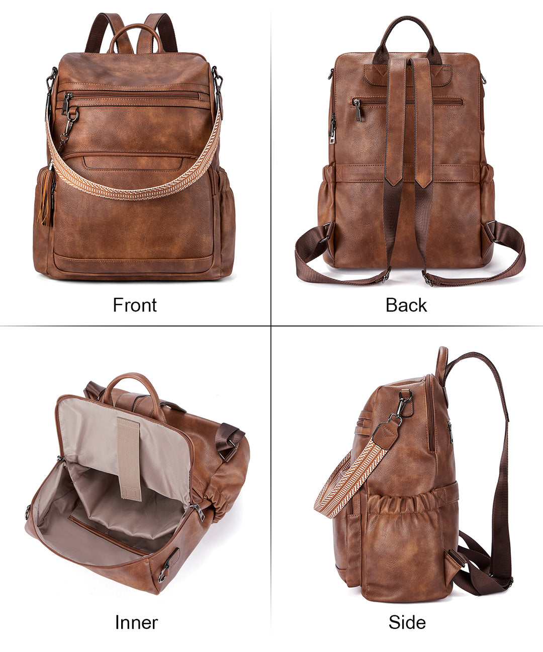 Nombongo Large Convertible Backpack Travel Bag - Two Sizes