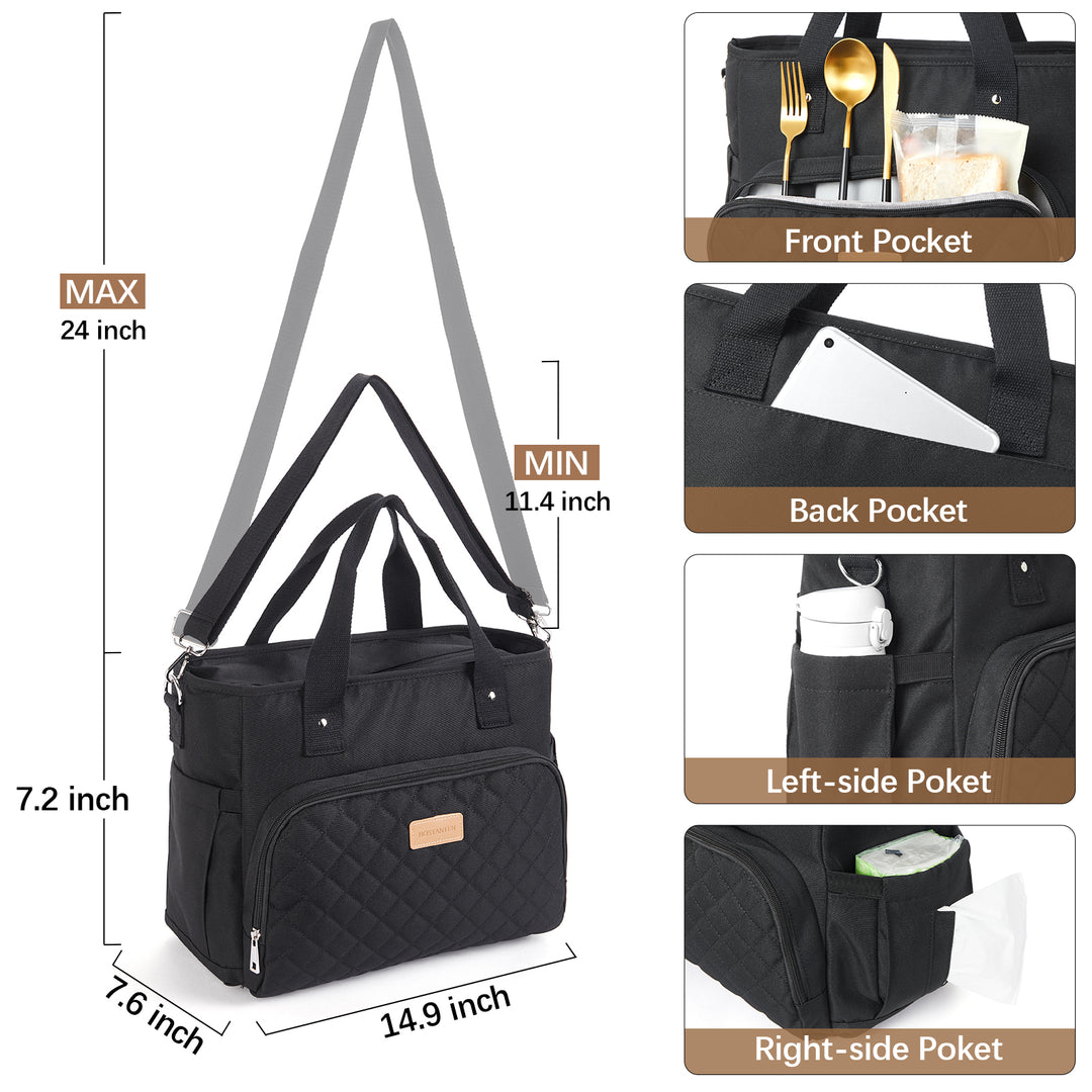 Insulated Soft Cooler Bag 13L Large Lunch Bag