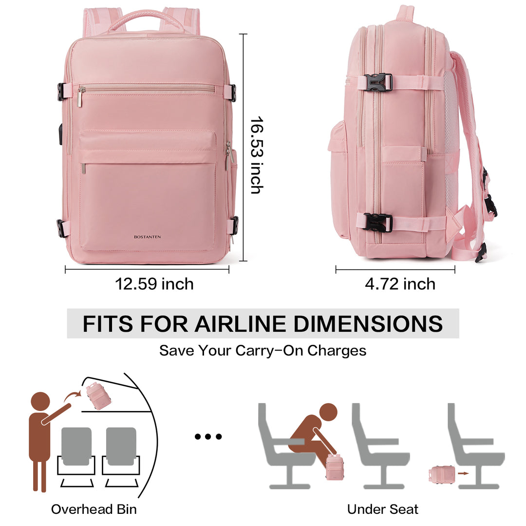 Stilvoller und funktionaler Fashion-Rucksack für Damen – wasserdicht und flugtauglich 