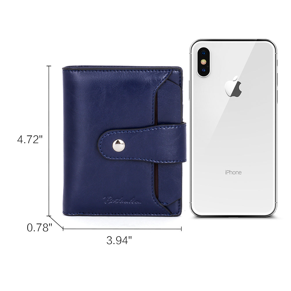 Lnna Hand Tooled Leather Wallet - Genuine Leather