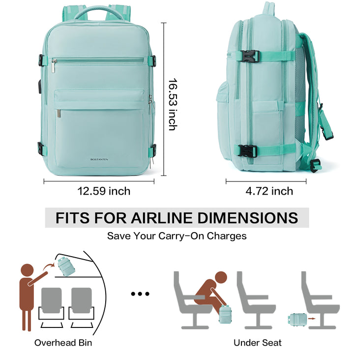 Stilvoller und funktionaler Fashion-Rucksack für Damen – wasserdicht und flugtauglich 