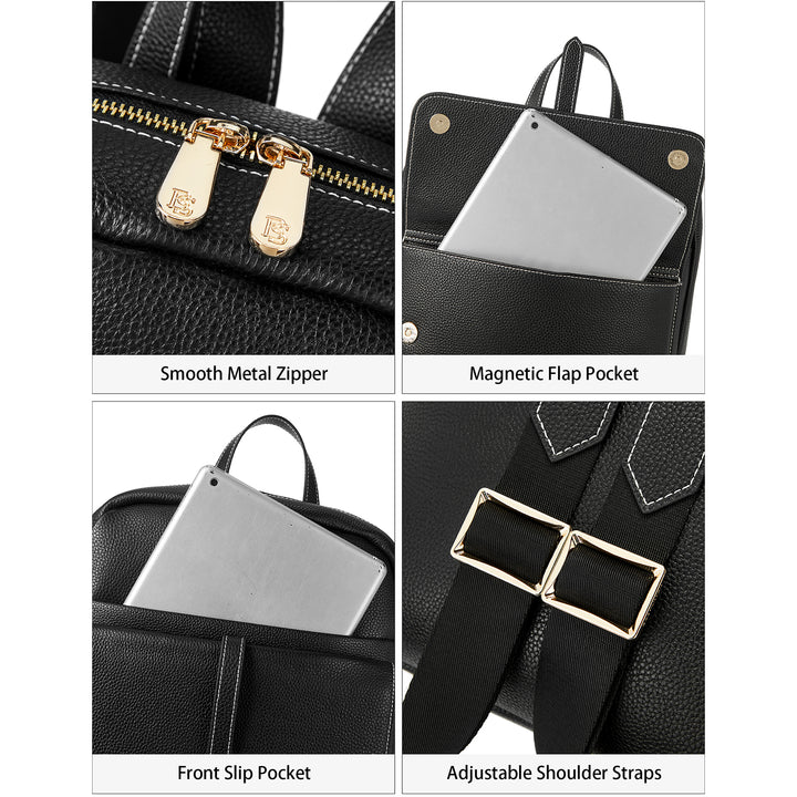 Vallis Professionelle Computertasche aus Leder für Damen 