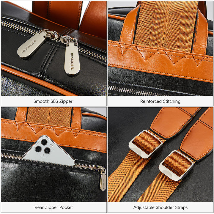 Vrba Leather Handbags Backpack — Creativity