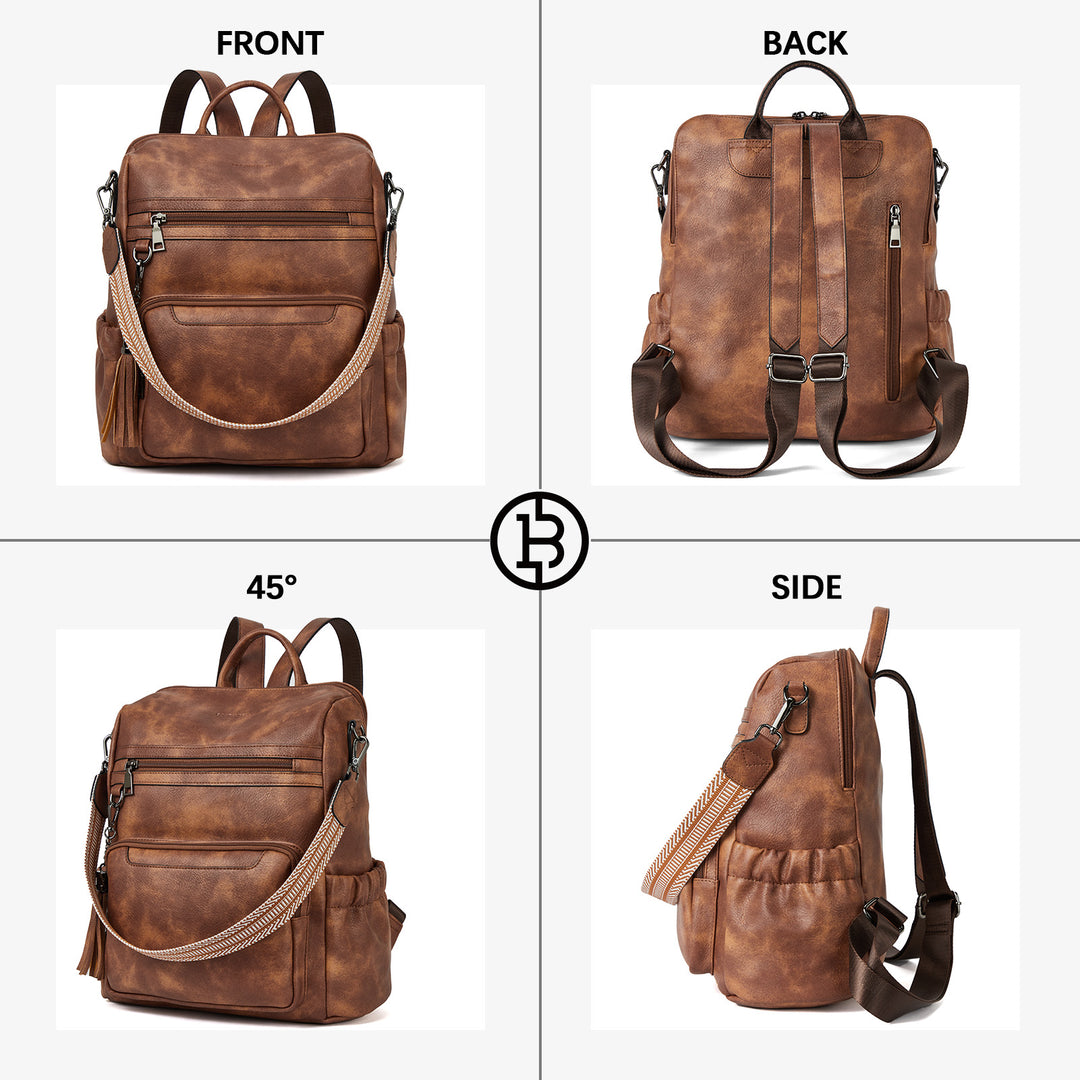 Nombongo Large Convertible Backpack Travel Bag - Two Sizes