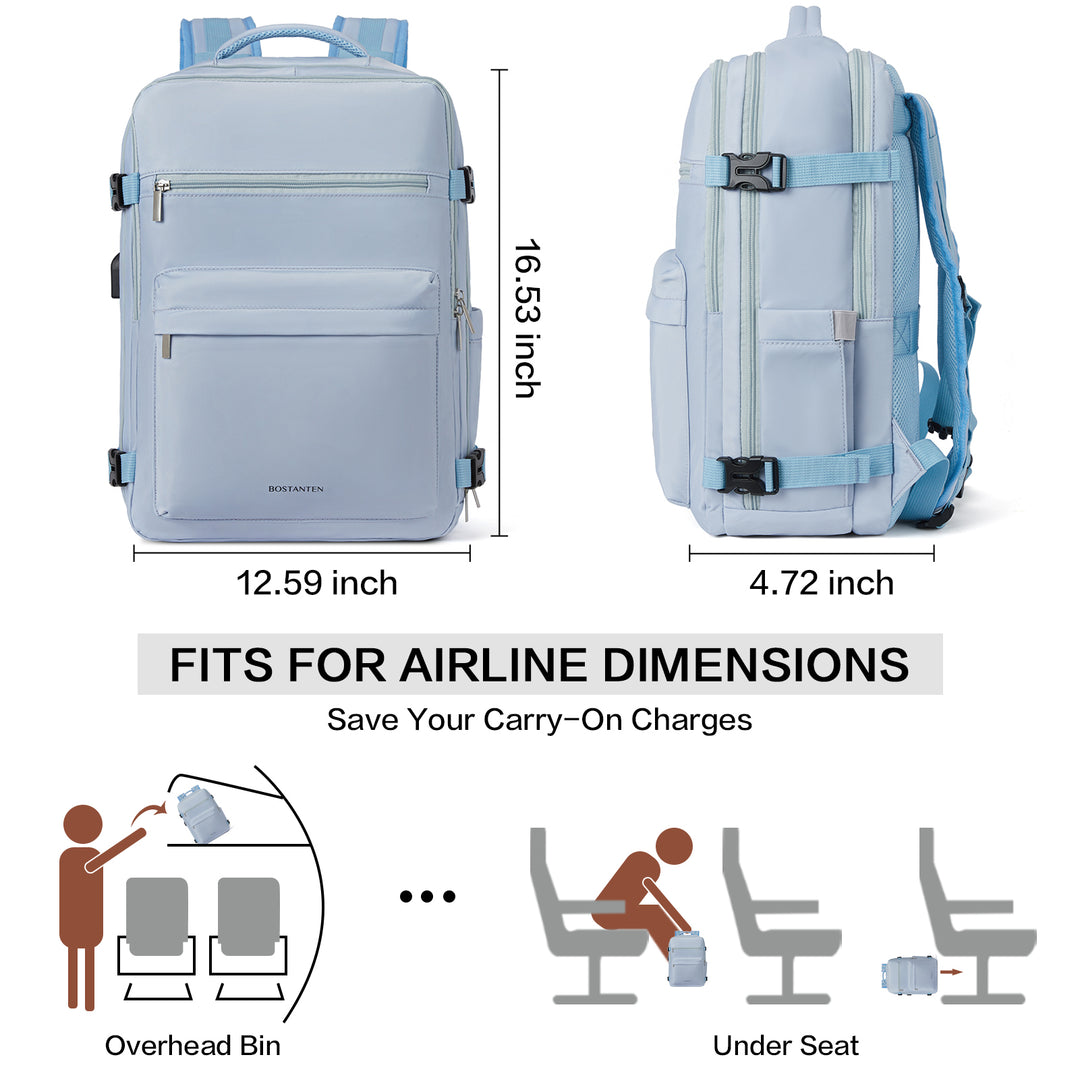 Stilvoller und funktionaler Fashion-Rucksack für Damen – wasserdicht und flugtauglich 