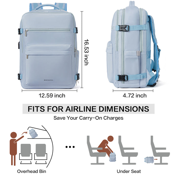Stilvoller und funktionaler Fashion-Rucksack für Damen – wasserdicht und flugtauglich 