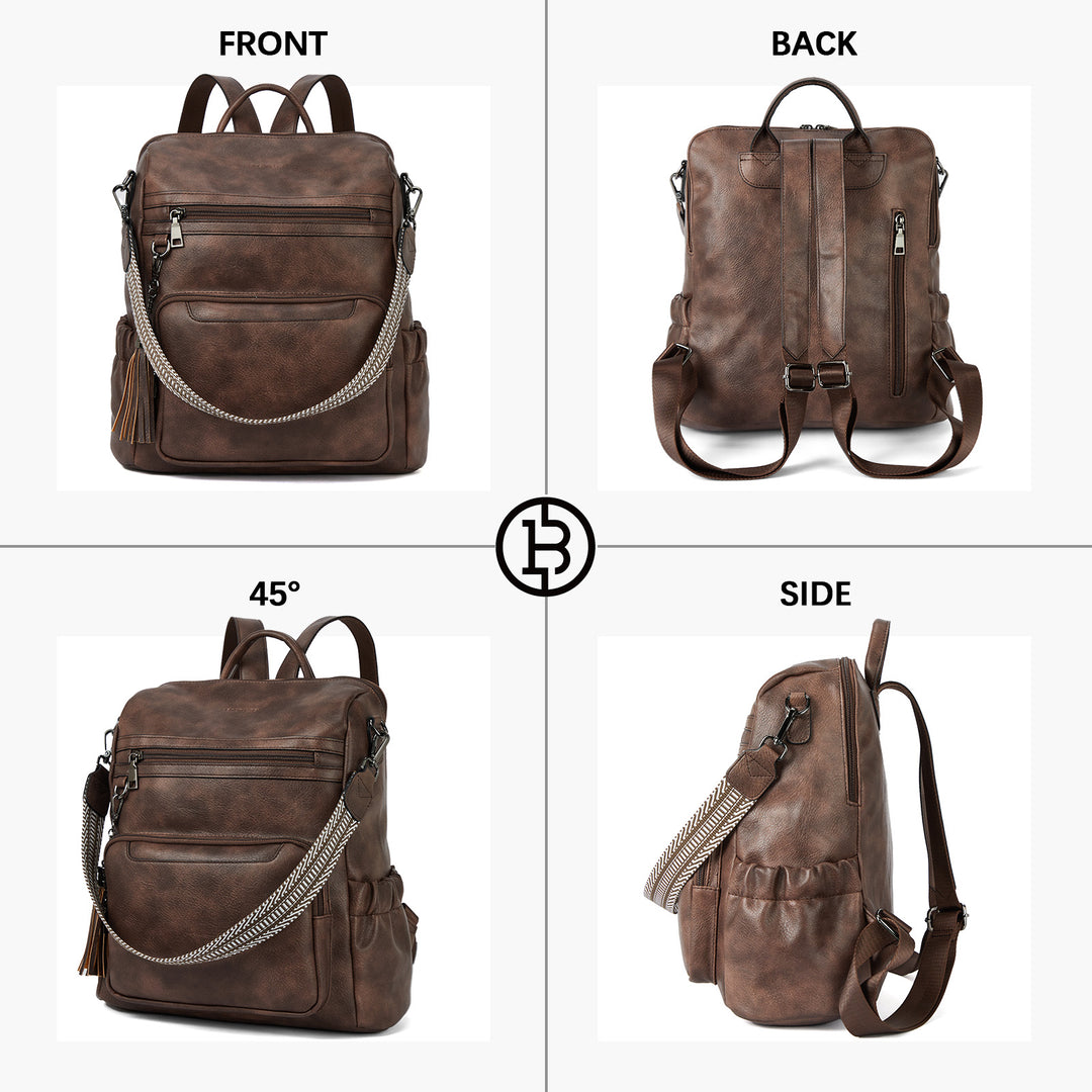 Nombongo Large Convertible Backpack Travel Bag - Two Sizes