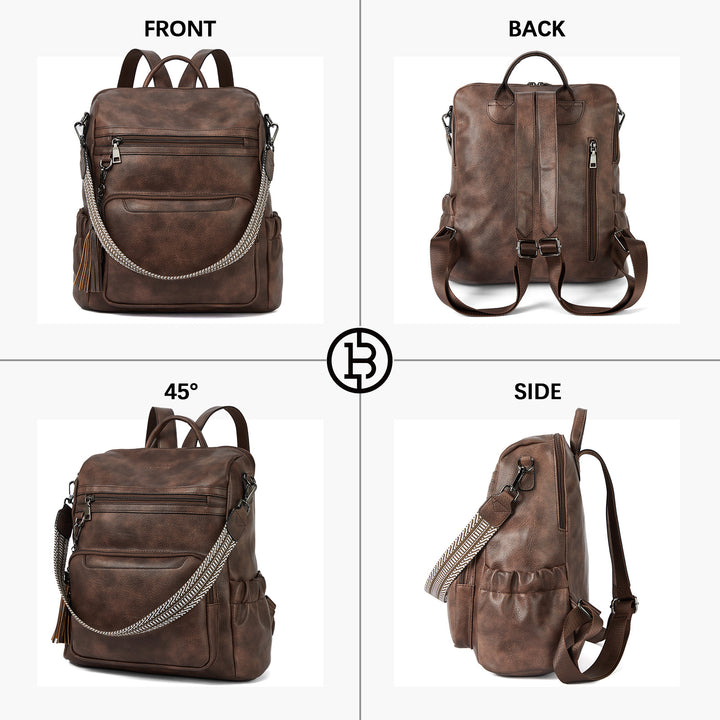 Nombongo Large Convertible Backpack Travel Bag - Two Sizes