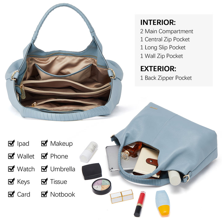 Nevin Genuine Leather Satchel Tote