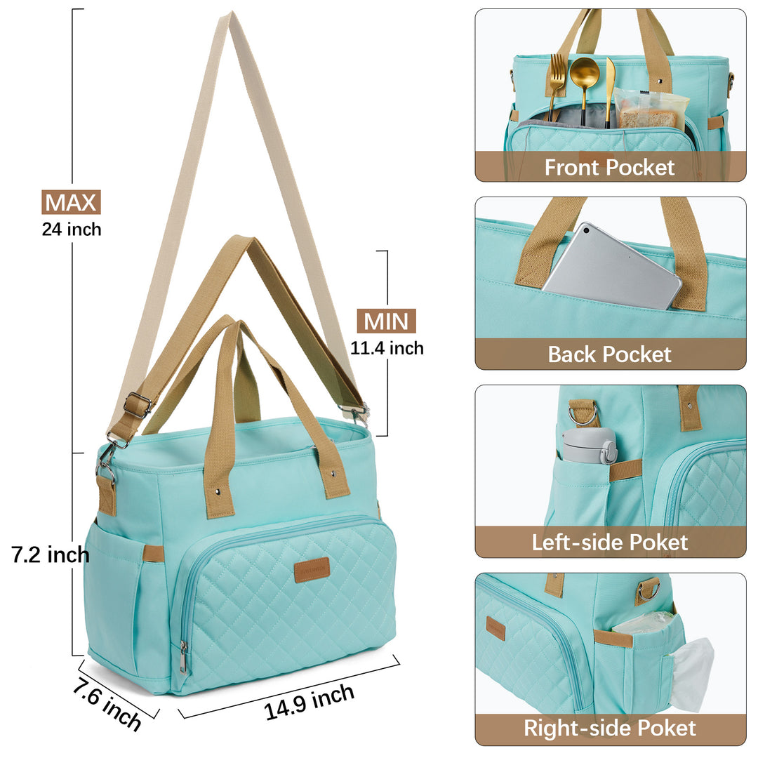 Insulated Soft Cooler Bag 13L Large Lunch Bag