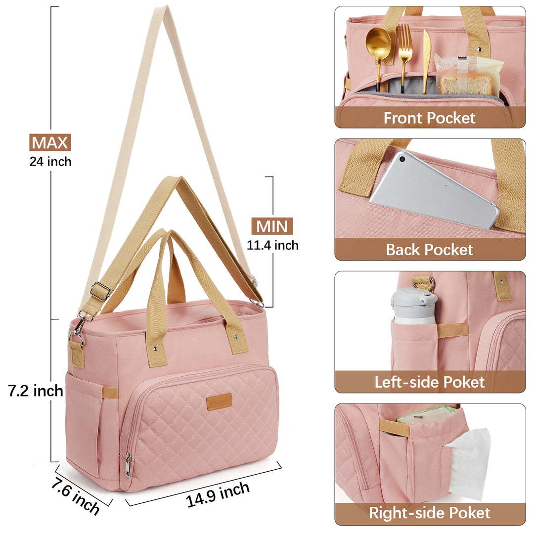 Insulated Soft Cooler Bag 13L Large Lunch Bag