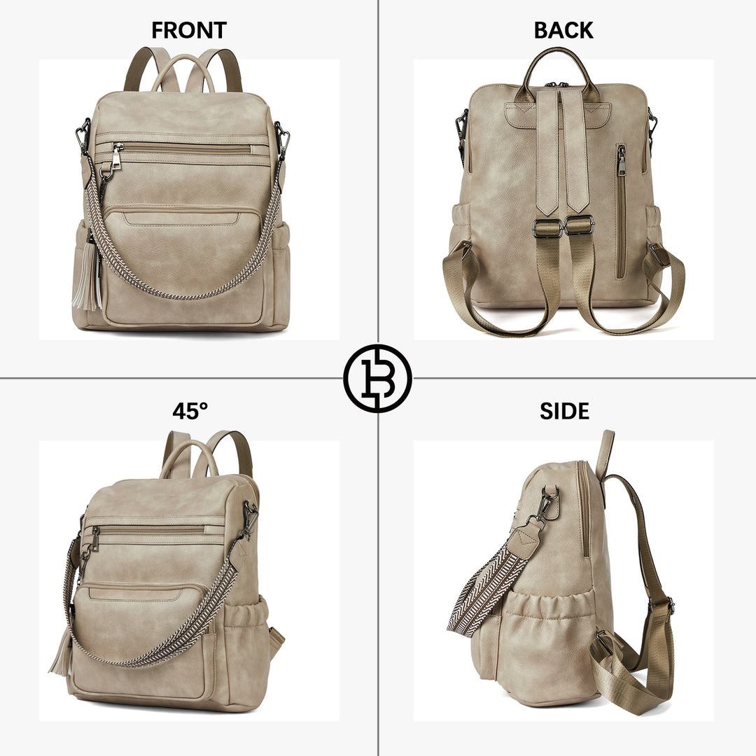 Nombongo Large Convertible Backpack Travel Bag - Two Sizes