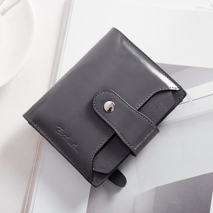 Lnna Hand Tooled Leather Wallet - Genuine Leather