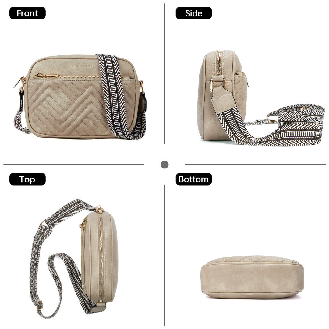 Nola Stylish Quilted Crossbody Bag for Women
