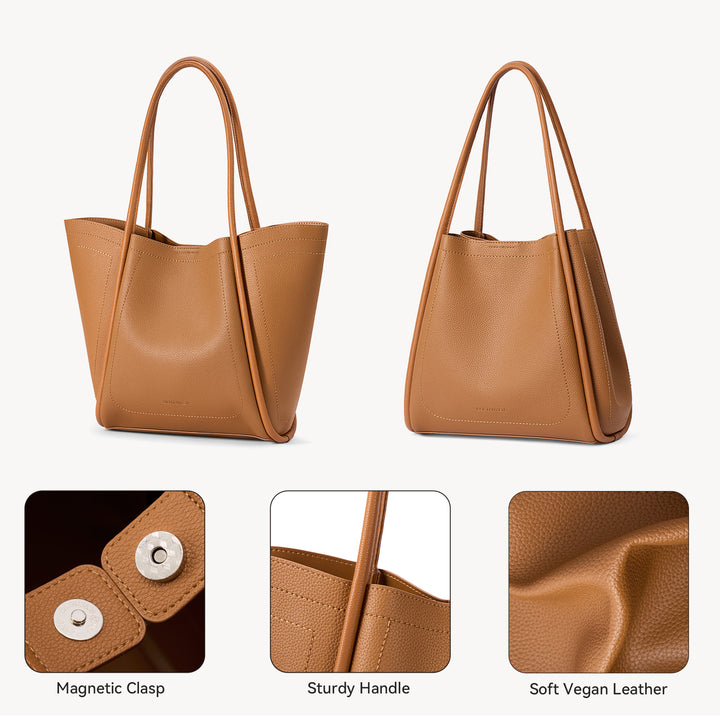Claire Lightweight Designer Tote – Sleek & Fashion-Forward