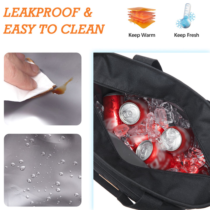 Insulated Soft Cooler Bag 13L Large Lunch Bag