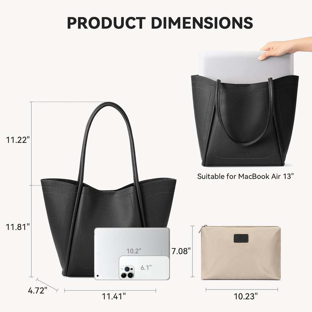 Claire Lightweight Designer Tote – Sleek & Fashion-Forward