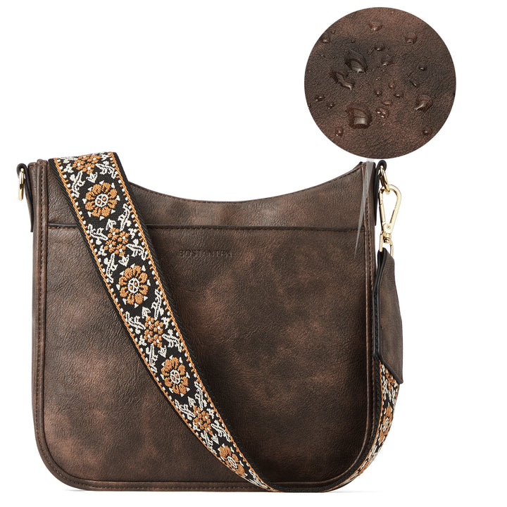 Nola Colorful straps Medium Hobo Crossbody Bag