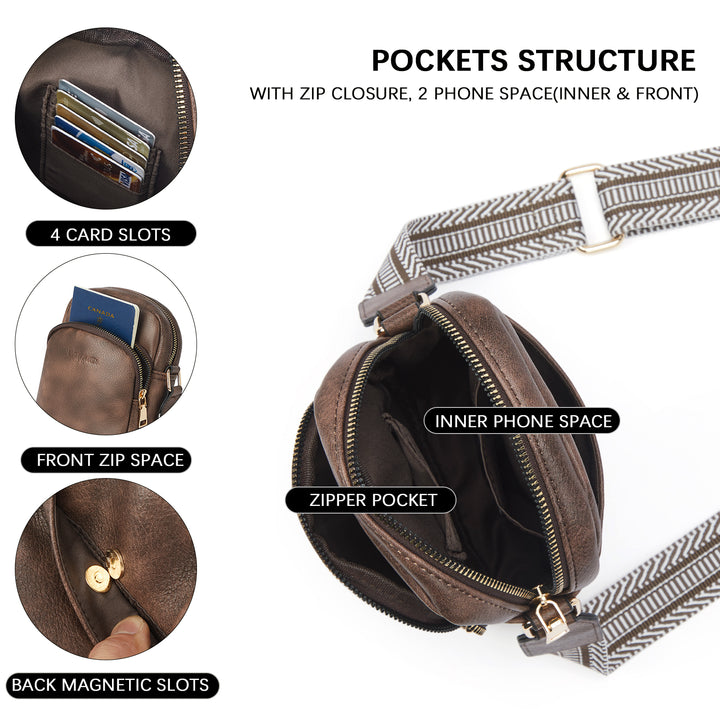 Lotty Chic Small Crossbody Sling Bags for Women