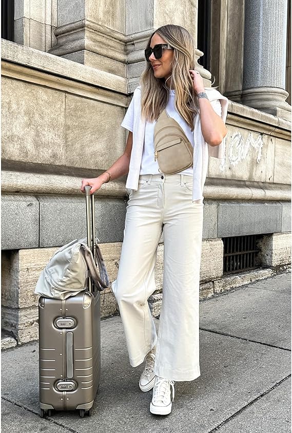 Aurora Beige Street Casual Trapeze Sling Bag