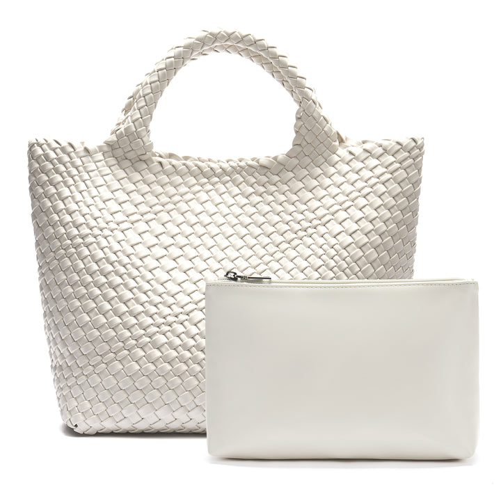 Cruze Handcrafted Woven Leather Shoulder Bag For Summer