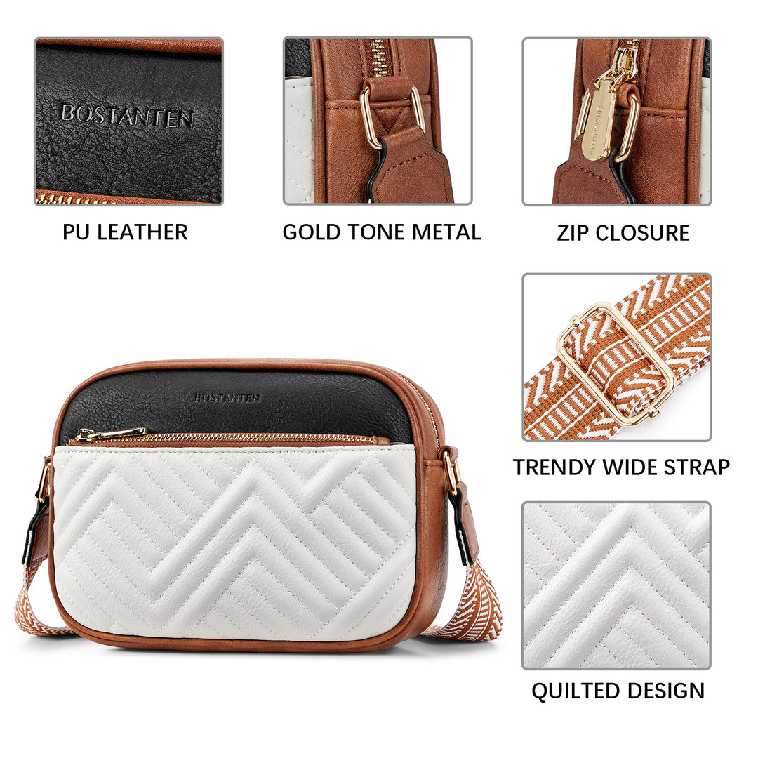 Nola Stylish Quilted Crossbody Bag for Women