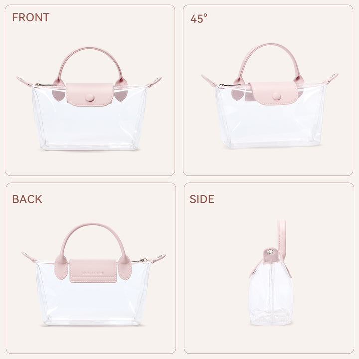 Clear Stadium Approved Crossbody Handbags For Concerts Sports Events