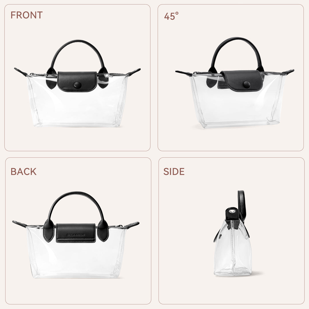 Clear Stadium Approved Crossbody Handbags For Concerts Sports Events