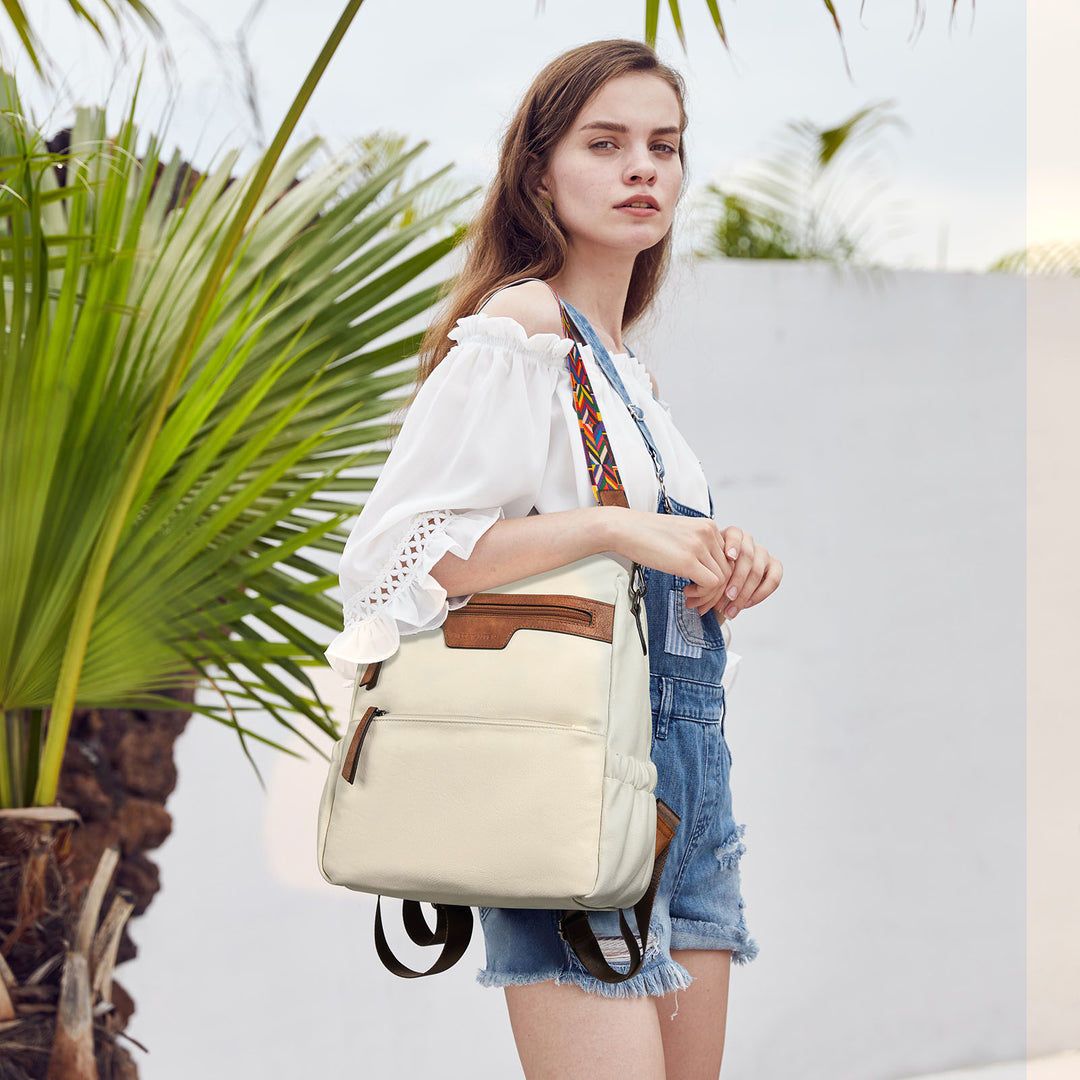 Nombongo Waterproof Backpack with Convertible Strap