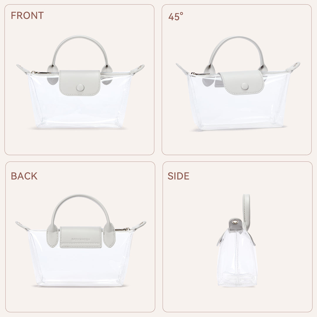Clear Stadium Approved Crossbody Handbags For Concerts Sports Events