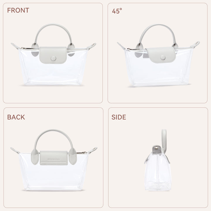 Clear Stadium Approved Crossbody Handbags For Concerts Sports Events