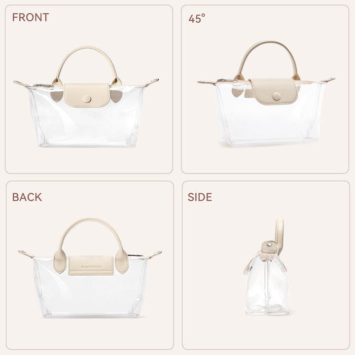 Clear Stadium Approved Crossbody Handbags For Concerts Sports Events