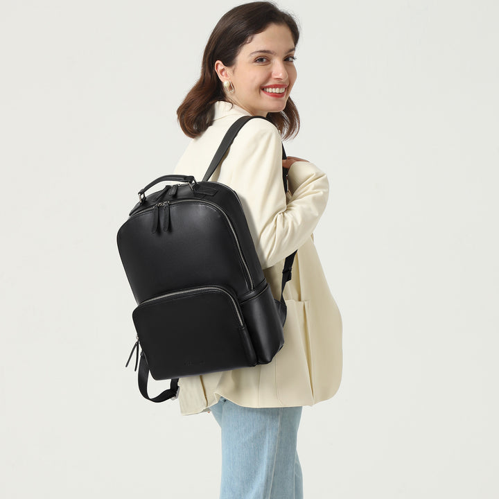 Nombongo Large Leather Backpack — Flexible