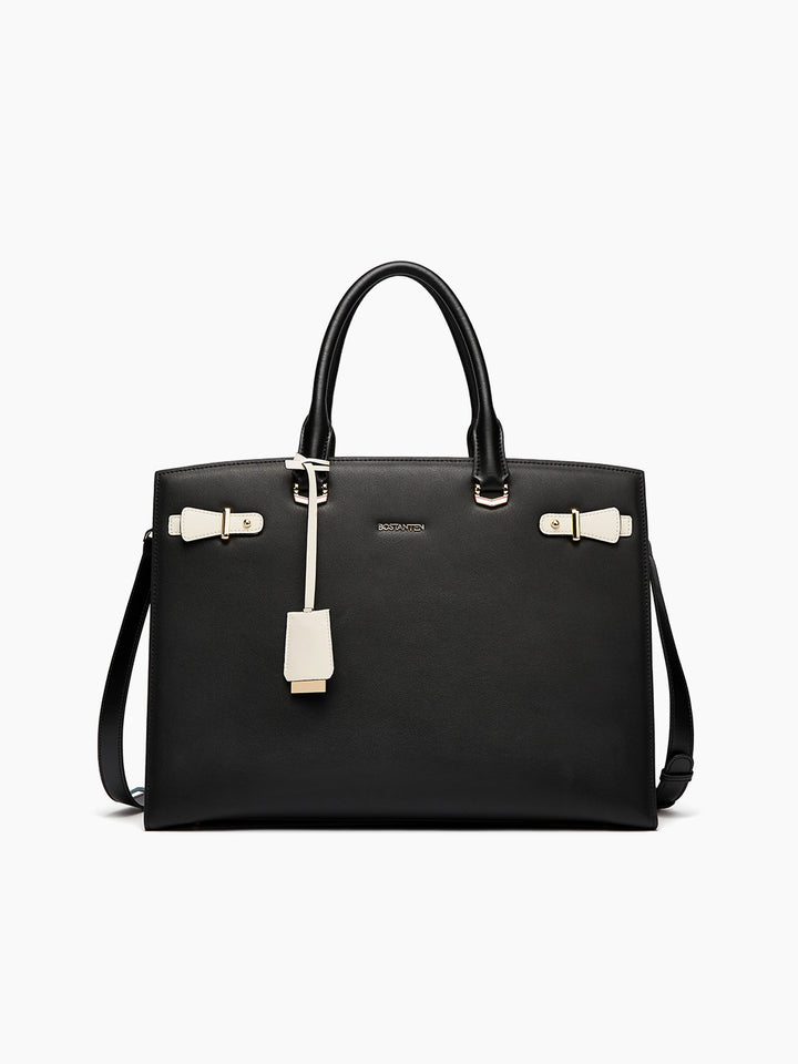 Mizuki Classic Leather Briefcase