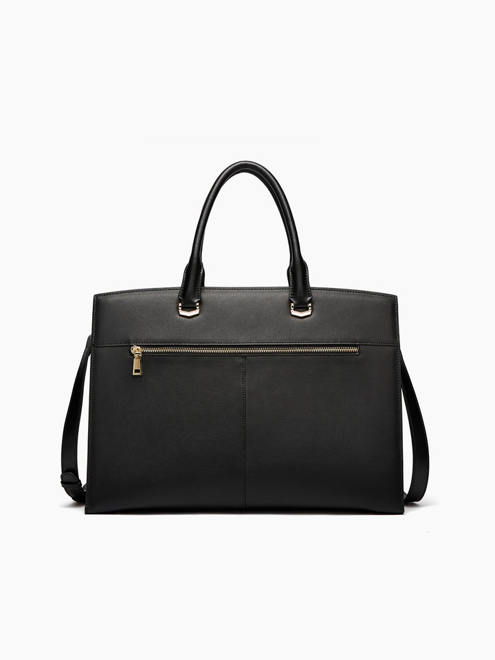 Mizuki Classic Leather Briefcase
