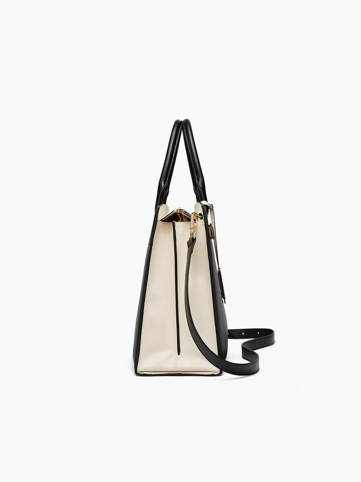 Mizuki Classic Leather Briefcase