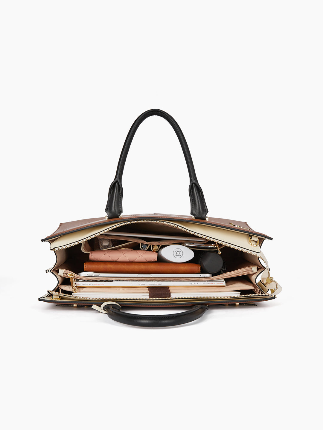 Mizuki Classic Leather Briefcase