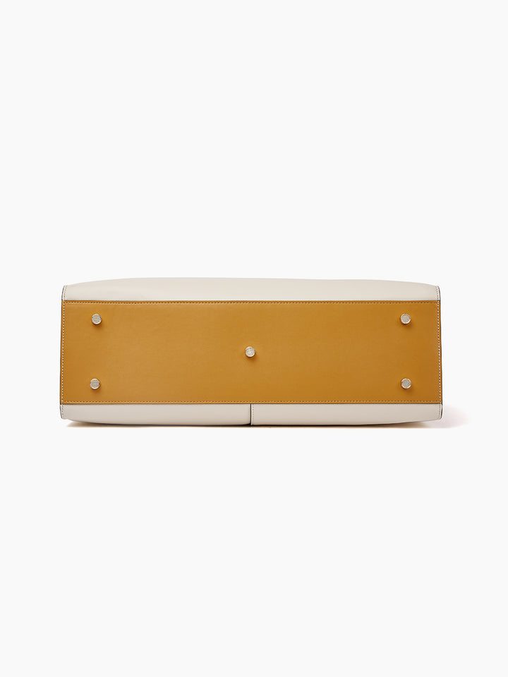Mizuki Classic Leather Briefcase