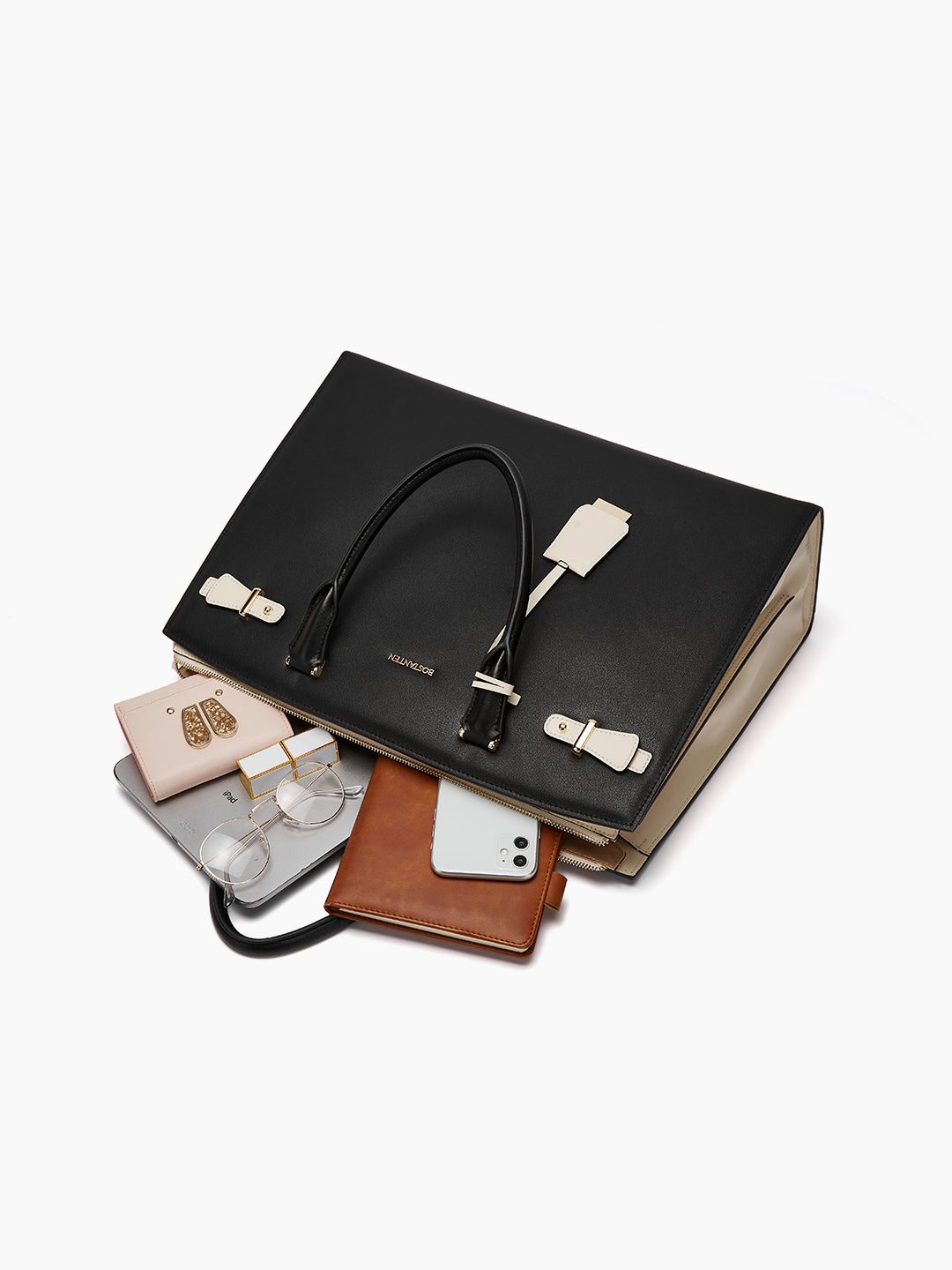 Mizuki Classic Leather Briefcase