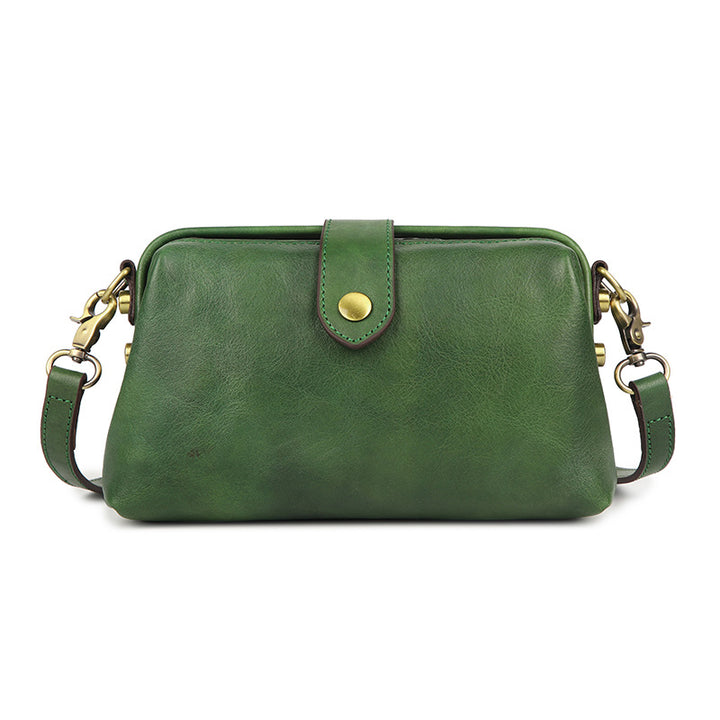 Vintage Mini Doctor Bag - Genuine Leather