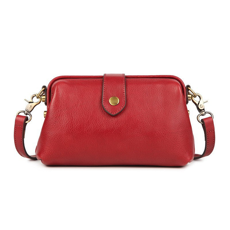 Vintage Mini Doctor Bag - Genuine Leather