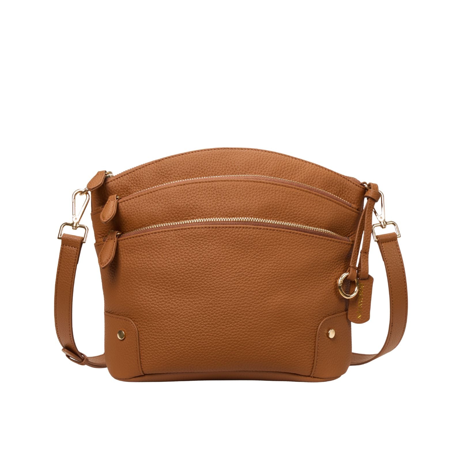 The Triple Pebbled Dome - Full Grain Leather