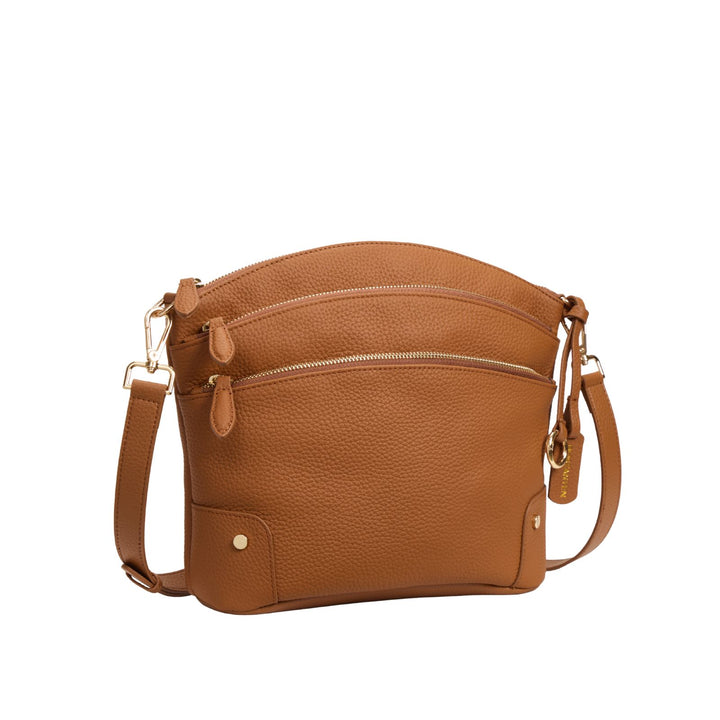 The Triple Pebbled Dome - Full Grain Leather