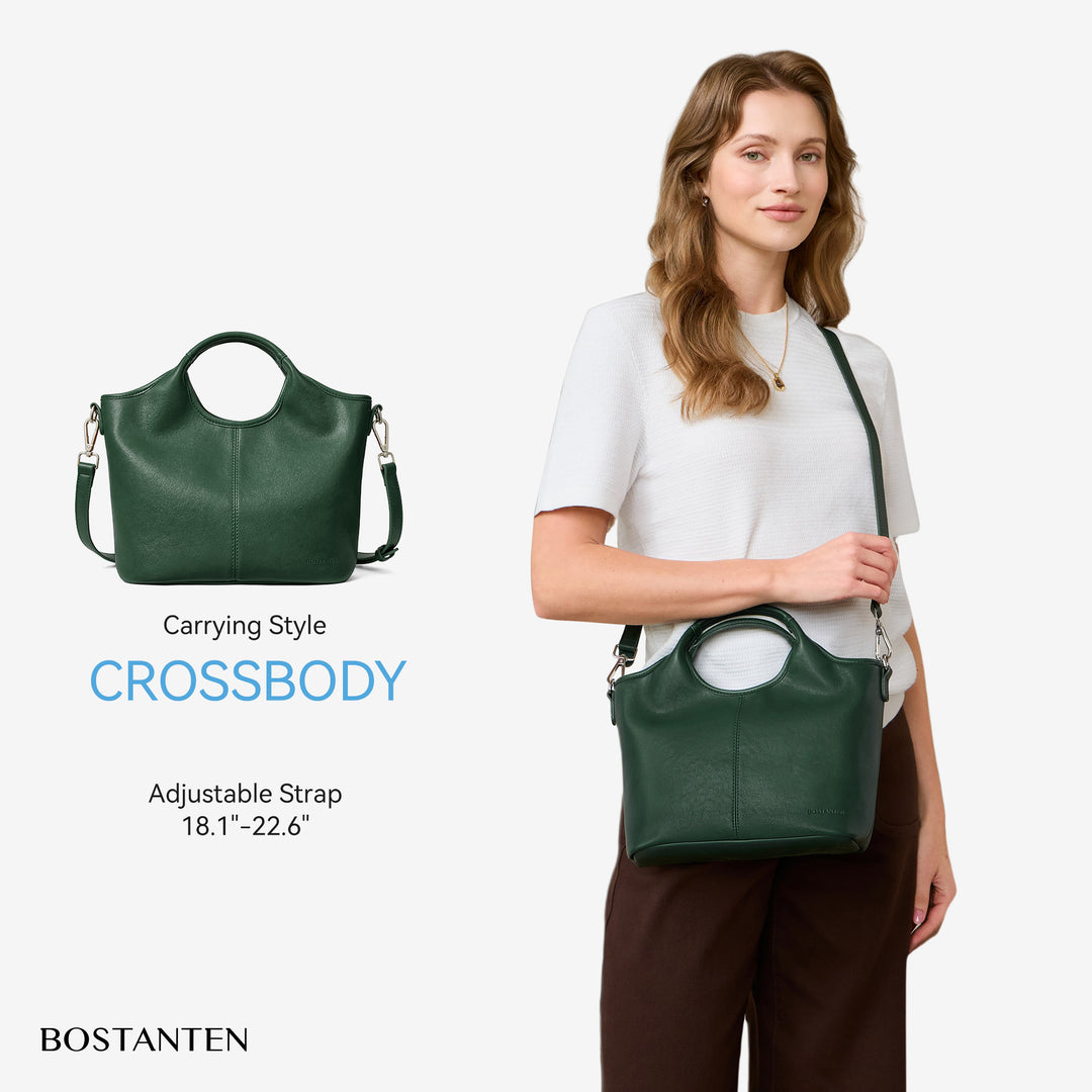 Nevin Vegan Leather Daily Tote Satchel